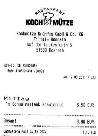 kmer Hffner Kochmtze Restaurant